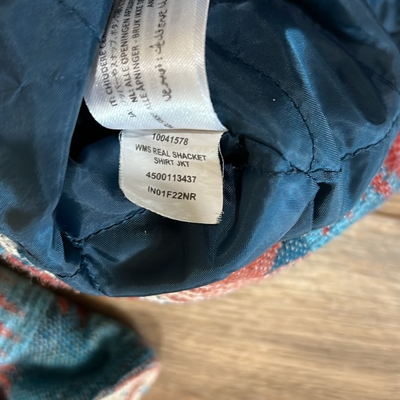 Ariat REAL Southwestern Print Aztec Shacket 2XL - Picture 4 of 5